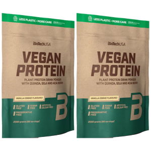 BioTech USA Vegan Protein - 2x 2000gSuplementy białkowe
