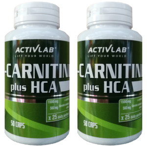 ACTIVLAB L-Carnitine HCA Plus - 2x 50capsDieta i odchudzanie