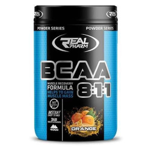 REAL PHARM BCAA 8:1:1 - 400g - Lemon - Aminokwasy
