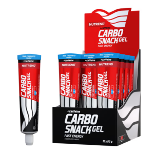 NUTREND - Carbosnack with Caffeine - 12x 50g - Blue Raspberry