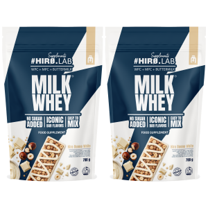 HIRO.LAB - Milk Whey - 2x 700gNOWA STRUKTURA > Suplementy i Suplementy > Suplementy białkowe > Koncentraty białek serwatkowych (WPC)