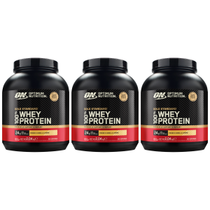 OPTIMUM NUTRITION Whey Gold Standard - 3x 2040gZysk powyżej 140zł