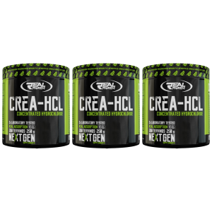 REAL PHARM Crea-HCL - 3x 250gZysk od 50zł do 60zł