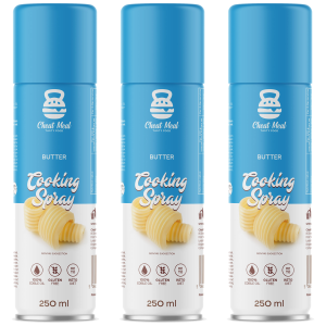 Cheat Meal Nutrition Cooking Spray Butter - Spray do smażenia Maślany - 3x 250mlZysk od 30zł do 40zł