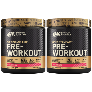 OPTIMUM NUTRITION Gold Standard Pre Workout - 2x 330gZysk od 70zł do 80zł