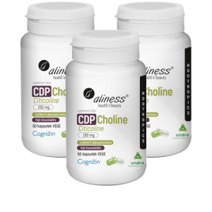 Aliness CDP Choline 250mg - 60vcaps.