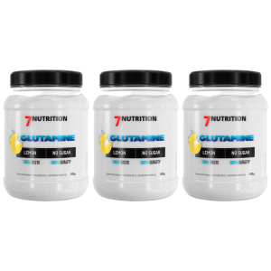 7NUTRITION Glutamine - 3x 500g - LemonSuplementy około treningowe