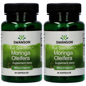 SWANSON Full Spectrum Moringa Oleifera 400mg - 2x 60capsZdrowie i uroda