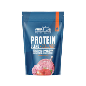 HIRO.LAB - Protein Blend + Collagen 750g - Strawberry