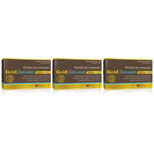OLIMP Gold Żeń-Szeń Complex - 3x 30tabsZysk od 40zł do 50zł