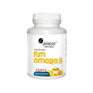 ALINESS - Fish Omega 3 Forte EPA 500mg DHA 250mg - 60caps.