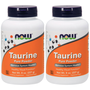 NOW Taurine Pure Powder - 2x 227gZysk od 20zł do 30zł
