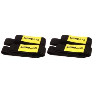 HIRO.LAB Cotton Strap - Rubber Logo New - Black - 2x Paski do podnoszenia ciężarówZysk od 40zł do 50zł