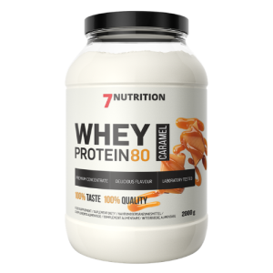 7 NUTRITION Whey Protein 80 - 2000g - Caramel - Odżywki białkowe