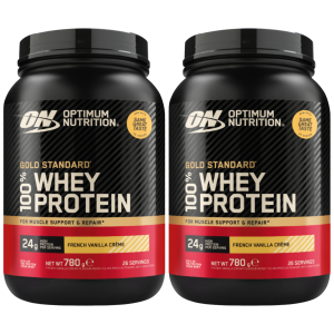 OPTIMUM NUTRITION Whey Gold Standard - 2x 780gSuplementy białkowe