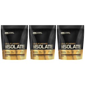OPTIMUM NUTRITION Gold Standard 100% Isolate - 3x 450gZysk powyżej 140zł