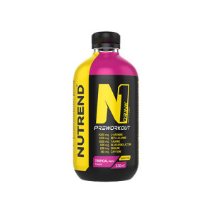 NUTREND N1 Drink PreWorkout - 330ml - TropicalZysk od 2zł do 5zł