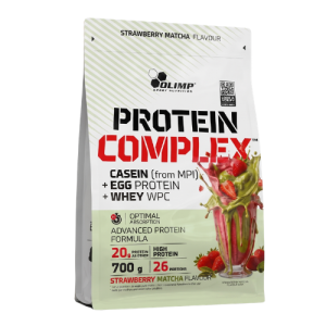 OLIMP - Protein Complex - 700g - Strawberry MatachaNOWA STRUKTURA > Suplementy i Suplementy > Suplementy białkowe > Mieszanki białek serwatkowych