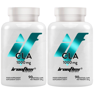 IRONFLEX - CLA 1000mg - 2x 90softgelsZysk od 10zł do 20zł