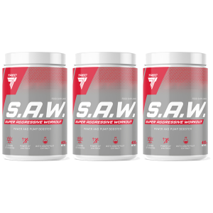 TREC S.A.W - 3x 400gZysk od 100zł do 120zł