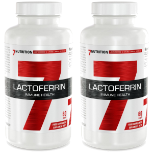 7 NUTRITION Lactoferrin 100mg - 2x 60capsZysk od 30zł do 40zł