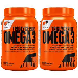 EXTRIFIT Omega 3 1000mg - 2x 100capsZysk od 20zł do 30zł