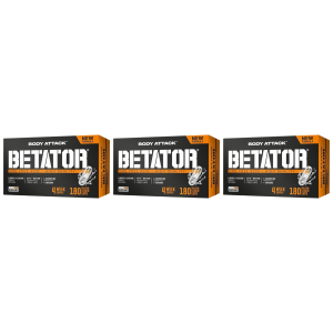 BODY ATTACK - Betator - 3x 180caps.Zysk powyżej 140zł
