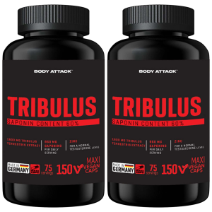 BODY ATTACK Tribulus - 2x 150vcaps.Męski pierwiastek i pochodne