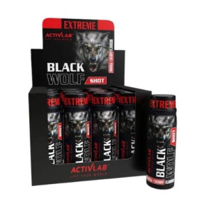 ACTIVLAB - Black WOLF Shot - 12x 80ml - Forest Fruits