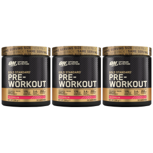 OPTIMUM NUTRITION Gold Standard Pre Workout - 3x 330gZysk od 100zł do 120zł