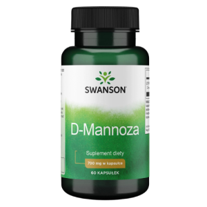 SWANSON - D-Mannoza 700mg - 60vcaps.