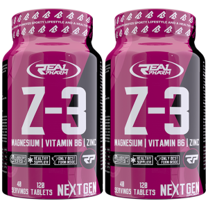 REAL PHARM Z3 - 2x 120tabsZysk od 20zł do 30zł