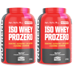 NUTREND Iso Whey Pro Zero - 2x 2250gZysk powyżej 140zł