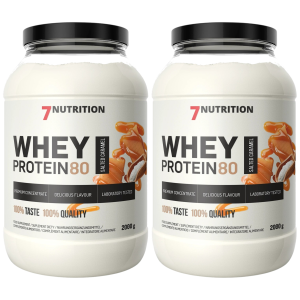 7 NUTRITION - Whey Protein 80 - 2x 2000gZysk powyżej 140zł