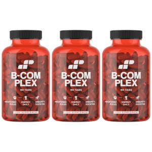 MP NUTRITION Vitamin B-Complex - 90tabs - 3x Kompleks Witamin BZdrowie i uroda