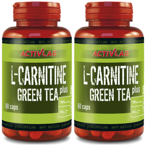 ACTIVLAB L-Carnitine + Green Tea - 2x 60capsZysk od 20zł do 30zł