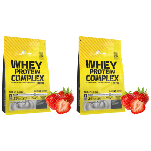 OLIMP Whey Protein Complex 100% - 2x 700gZysk od 90zł do 100zł