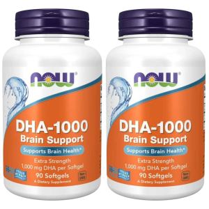NOW - DHA 1000mg - 2x 90softgelsZysk od 90zł do 100zł