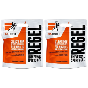 EXTRIFIT - Regel Gel - 25x 2x 80g - Lemon/OrangeZysk od 70zł do 80zł