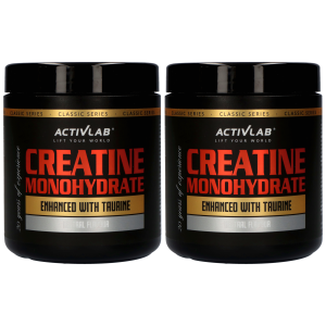 ACTIVLAB Creatine Monohydrate - 2x 300gZysk od 30zł do 40zł