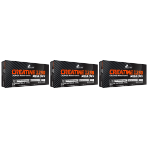 OLIMP Creatine 1250 Mega Caps - 3x 30capsZysk od 10zł do 20zł