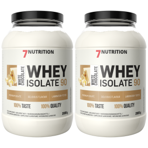7 NUTRITION Whey Isolate 90 - 2x 2000gSuplementy białkowe