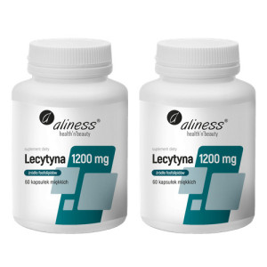 ALINESS - Lecytyna 1200mg - 60caps. x2