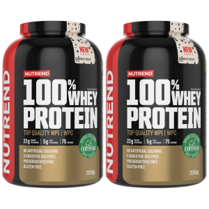 NUTREND 100% Whey Protein - 2x 2250gSuplementy białkowe