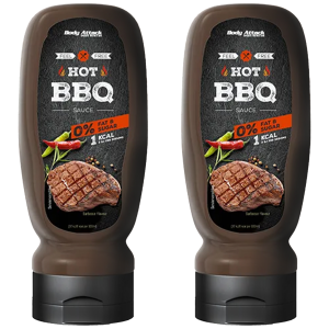 BODY ATTACK Hot BBQ Sauce - 2x 320mlZysk od 10zł do 20zł