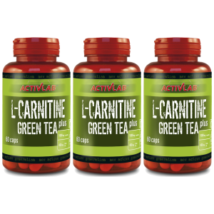ACTIVLAB L-Carnitine + Green Tea - 3x 60capsZysk od 40zł do 50zł