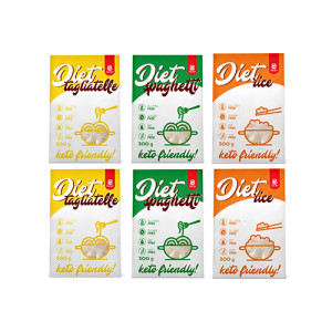Cheat Meal Nutrition Diet Tagliatelle - 6x 400g (4x 300g netto) - Makaron dietetyczny