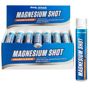 BODY ATTACK - Magnesium Shot - 20x 25g - Orange