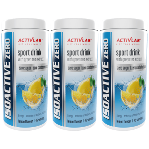 ACTIVLAB Isoactive Zero - 3x 225gZysk od 30zł do 40zł