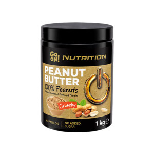 GO ON NUTRITION Peanut Cream - 100% Orzechów Arachidowych - 1000g - Crunchy - Zdrowa Żywność